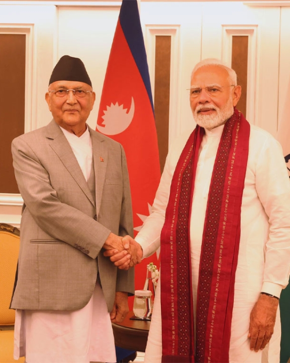 सगरमाथा संवादमा भारतीय प्रधानमन्त्री मोदी नआउने