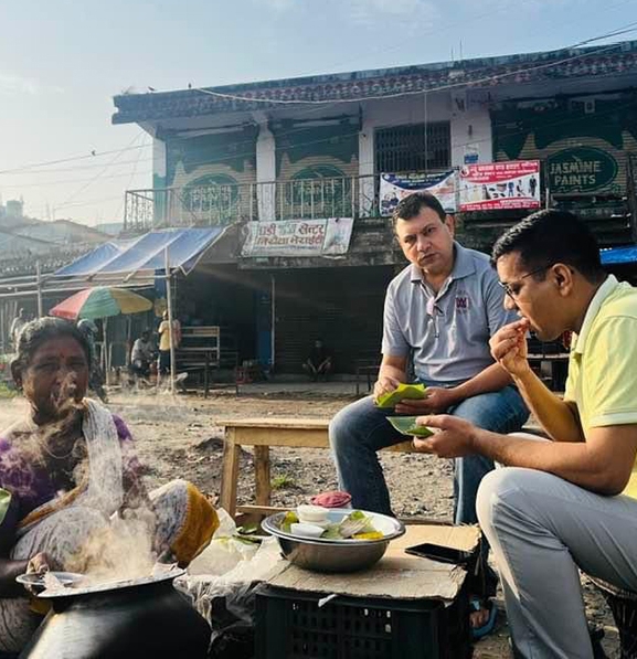 पूर्वी तराईमा भाक्का खानेको भीड