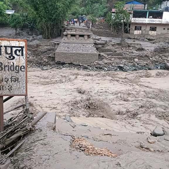 हेवा खोलामा बेलिब्रिज बन्ने