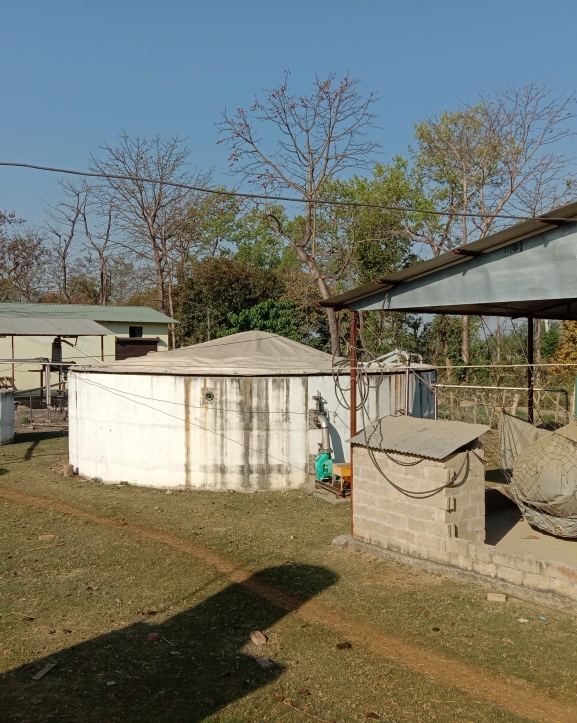 विद्युत् लाइन काटिएपछि ग्यास प्लान्ट अलपत्र