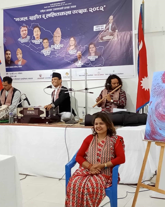 ‘गजल, संगीत र ललितकला उत्सव’ सम्पन्न