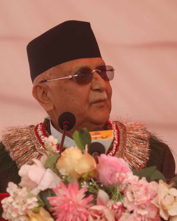 अर्घाखाँची पाणिनीको जन्मभूमि, ध्यानभूमि र ज्ञानभूमि हो : प्रधानमन्त्री ओली