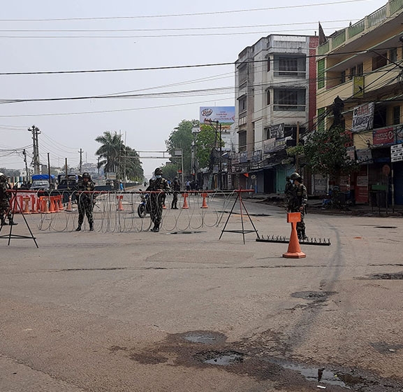 वीरगञ्जमा कर्फ्यूको अवधि थपियो