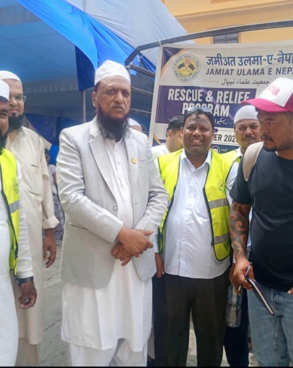 बाढीपीडितलाई जमिअत ओलमा–ए–नेपालको दोस्रो खेपको राहत वितरण