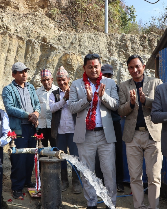 लामीचौरमा ४२ वर्षपछि खानेपानी सुविधा