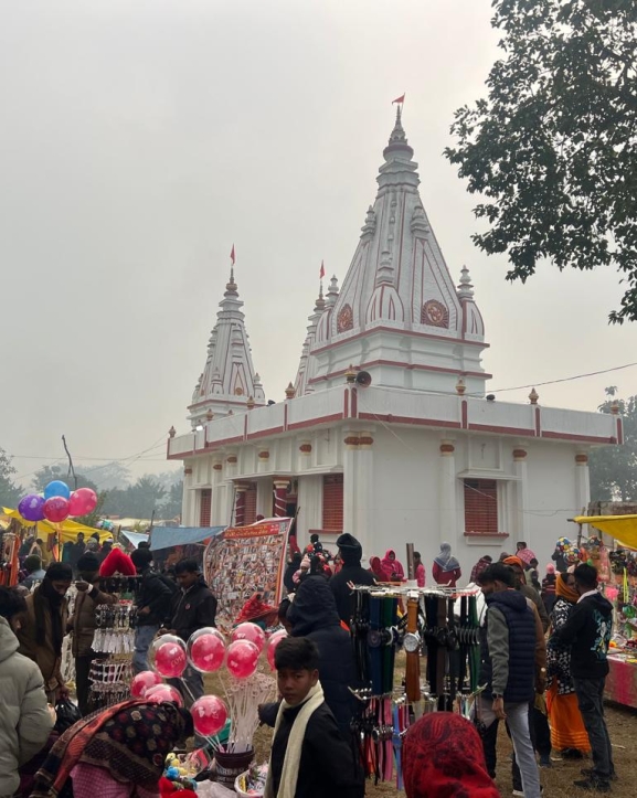 मकर संक्रान्तिमा मिनी गोरखनाथ मन्दिरमा भक्तजनको भिड