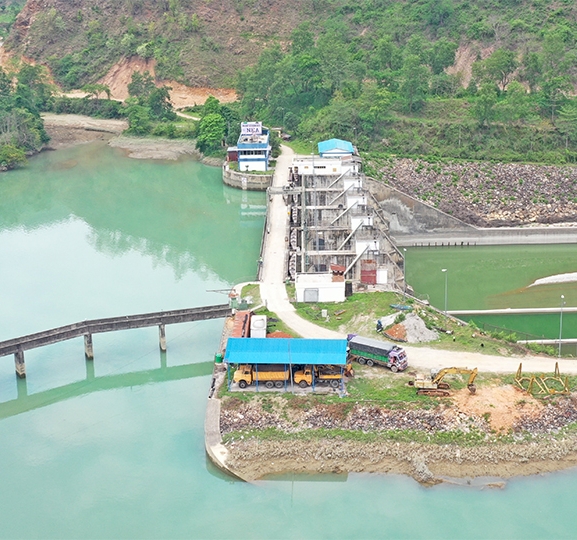 मर्स्याङ्दी जलविद्युत् केन्द्रको उत्पादन घट्यो