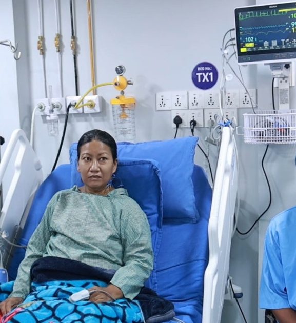 भोटेकोशी बाढीले सर्वस्व गुमाएकी विष्णुकुमारी नि:शुल्क मिर्गौला प्रत्यारोपणपछि डिस्चार्ज