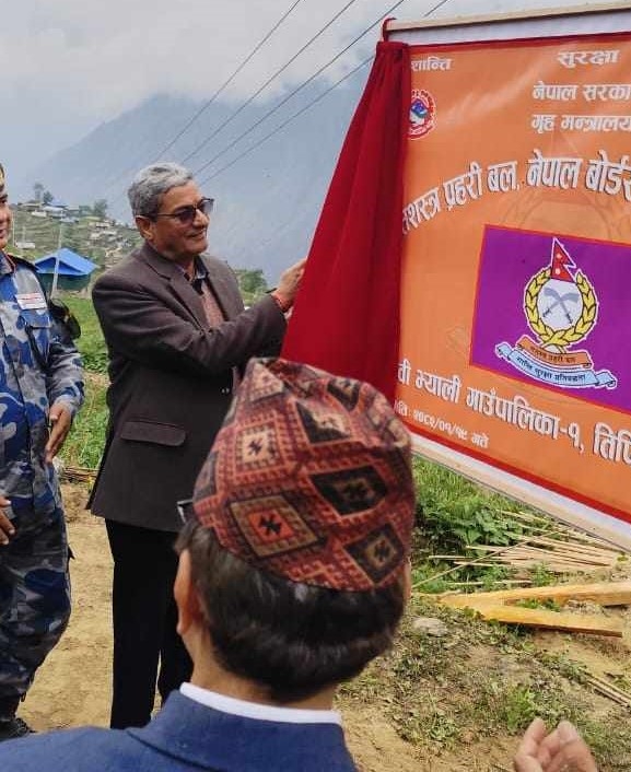 धादिङमा सशस्त्रको बीओपी स्थापना
