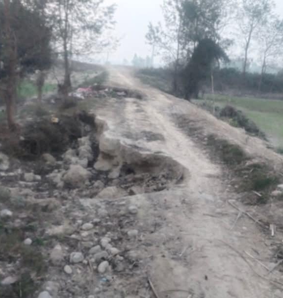 बागमती नदीको स्पर मर्मतको माग