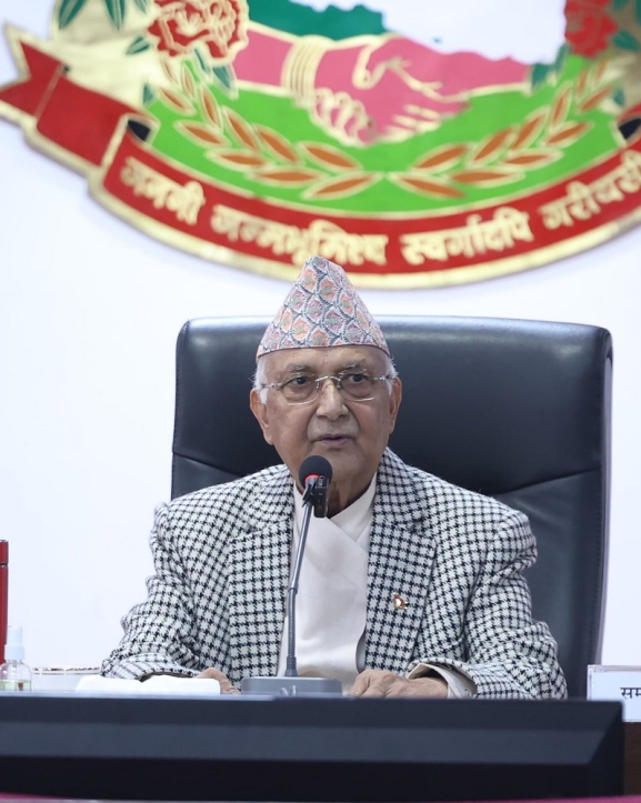 अध्यादेश पारित गर्न गणपूरक सङ्ख्या गन्ने बेला आइसकेको छैनः प्रधानमन्त्री