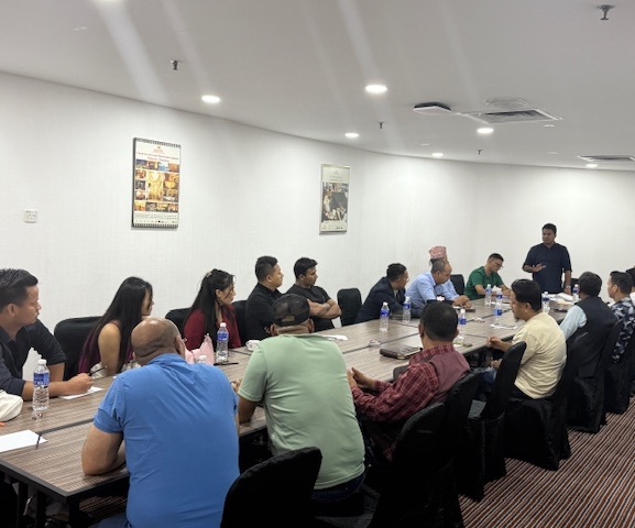 नेपाली जनसम्पर्क समिति मलेसियाको मासिक बैठकमा सदस्यता नवीकरण अभियानबारे छलफल