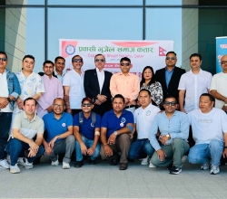 प्रवासी भुजेल समाज कतारद्वारा बृहत् रक्तदान, ५९ जनाले गरे रक्तदान