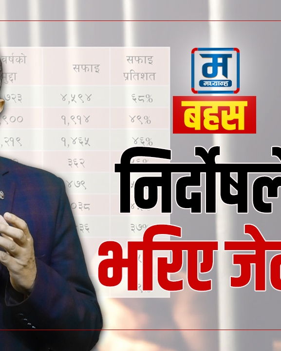 मध्यान्ह बहस : पुर्पक्षका नाममा हजारौं निर्दोष जेलमा (भिडियो)