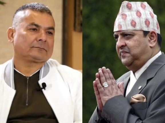 दुर्गा प्रसाईंले भेटे पूर्वराजालाई