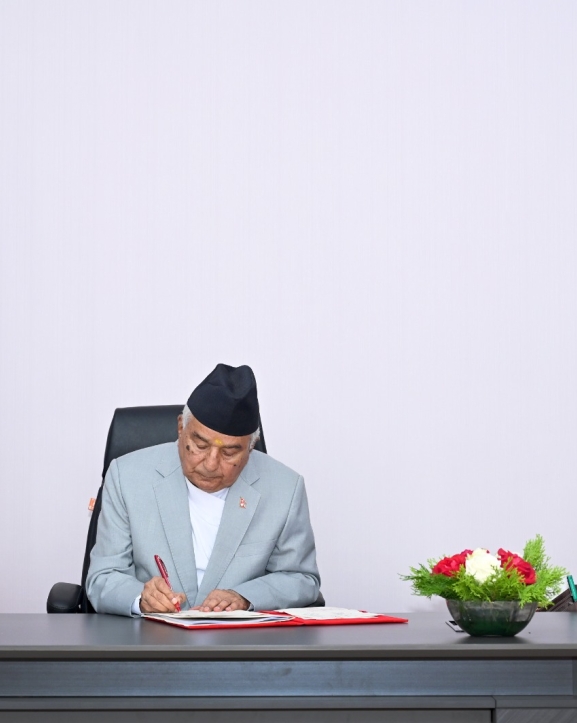 राष्ट्रपति पौडेलद्वारा थप तीन अध्यादेश जारी