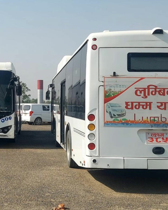 बिग्रिएर थन्किए लुम्बिनीका विद्युतीय सवारीसाधन 