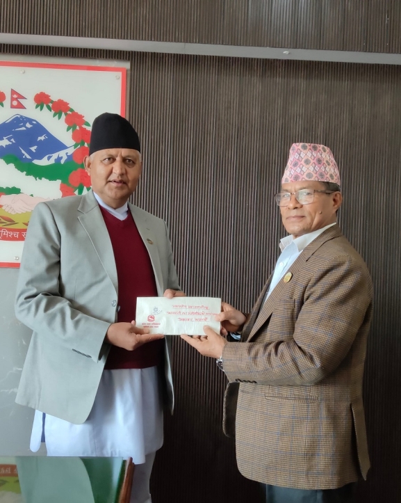 प्रदेशसभामा विशेष सम्बोधनका लागि प्रधानमन्त्रीलाई निमन्त्रणा