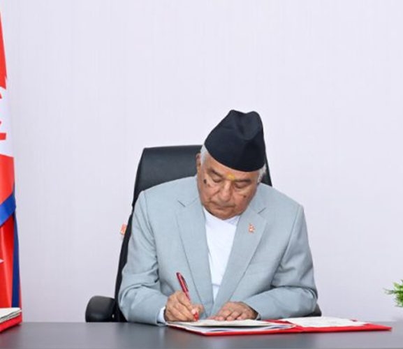 अन्ततः राष्ट्रपतिले जारी गरे संवैधानिक परिषद्सम्बन्धी अध्यादेश 