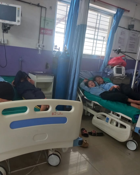अरिङ्गालले टोकेर चार जना घाइते