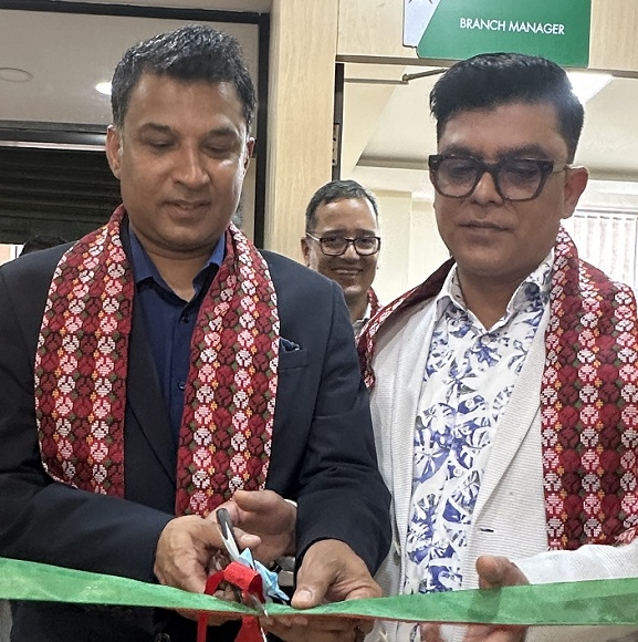 नबिलको पाँचौँ प्रायोरिटी बैंकिङ लाउञ्ज बौद्ध शाखामा