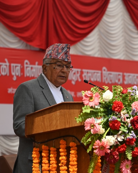 ऐतिहासिक सम्पदाको संरक्षण गर्नु हाम्रो साझा दायित्व : राष्ट्रपति