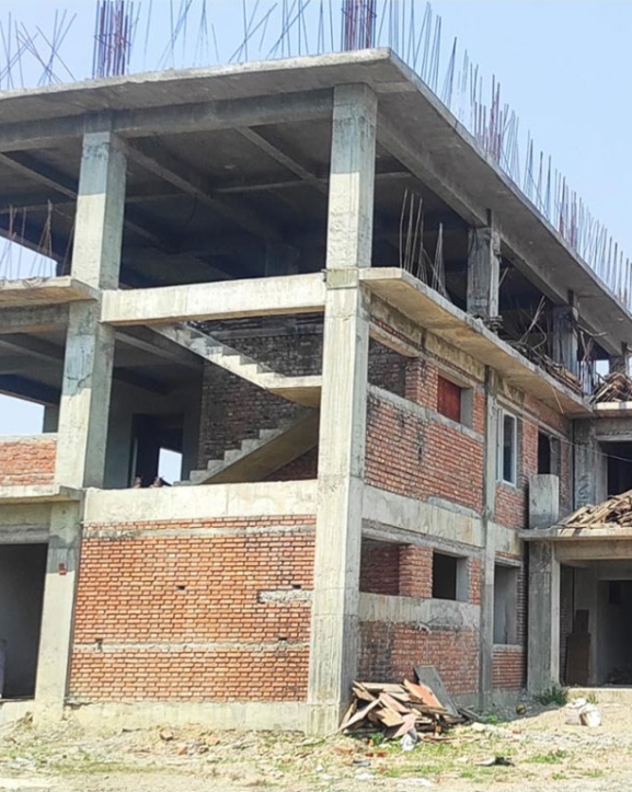 नमुना भेटेरिनरी अस्पताल निर्माण कार्य सुस्त