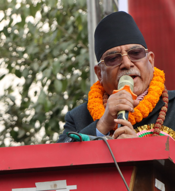 देश, जनता र संविधान बचाउन वामपन्थी समाजवादी एकता : संयोजक प्रचण्ड