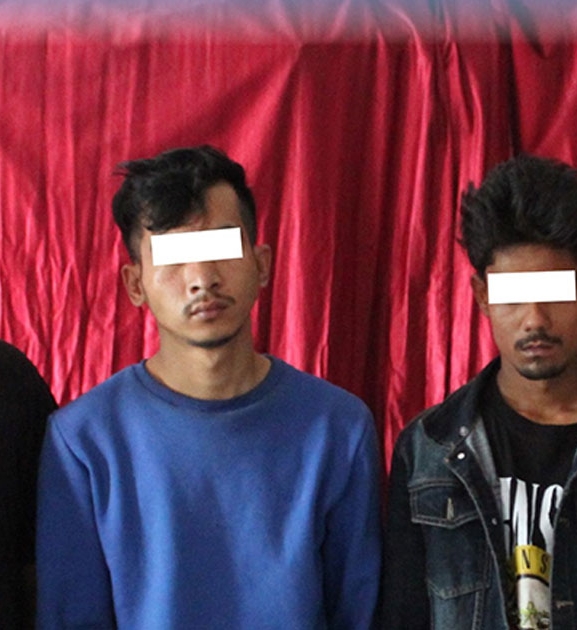 लागु औषधसहित ४ जना पक्राउ