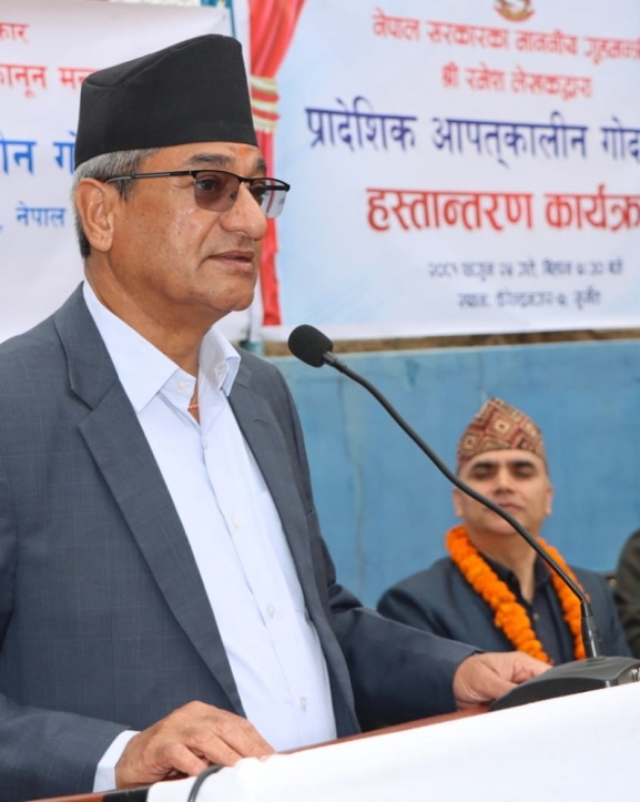 विपद् व्यवस्थापनको अधिकार प्रदेशमा हस्तान्तरण गरिनेः गृहमन्त्री लेखक