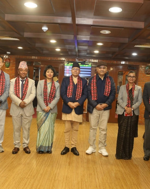 सभामुख घिमिरेसहित नेपाली प्रतिनिधिमण्डल उज्वेकिस्तान प्रस्थान