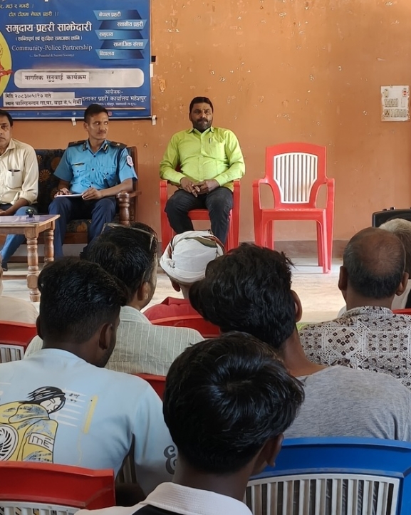 पाल्हिनन्दनमा नागरिक सुनुवाइ, लागुऔषध र तस्करी नियन्त्रणमा जोड