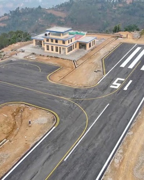 गुल्मीमा अब सातामा एक पटक मात्र हवाई उडान हुने