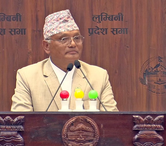 लुम्बिनीका मुख्यमन्त्री महराले दिए राजीनामा