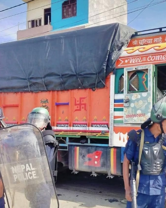 कपिलवस्तुमा ट्रकको ठक्करबाट तीन जनाको मृत्यु