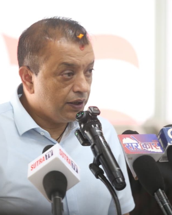 सरकारको शासकीय अराजकताबाट मुलुक आक्रान्त भएको छ, सरकार बरालिएर हिँड्यो : सभापति थापा