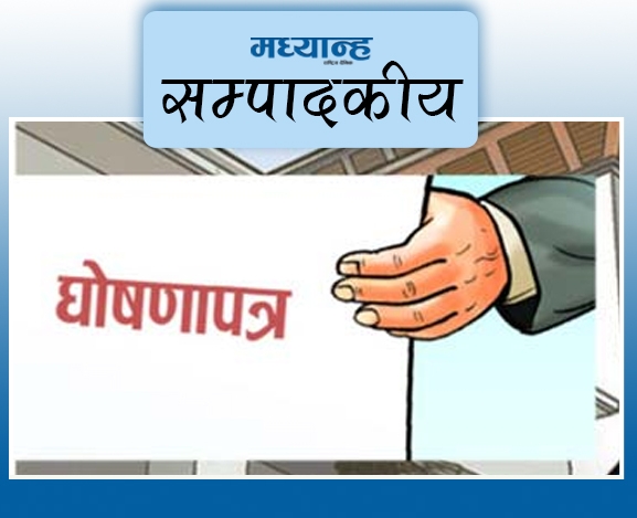 युवा रिझाउने घोषणापत्र