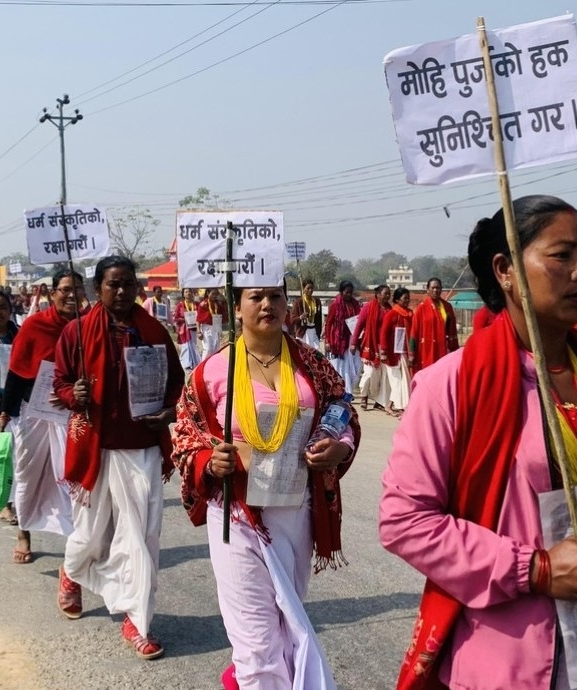 स्वर्गद्वारी गुठीका मोही किसान फेरि सडकमा