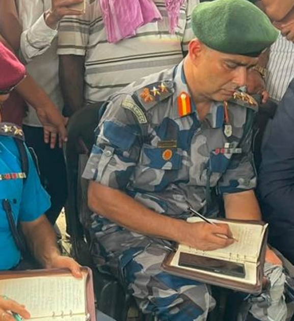 छानबिन टोलीद्वारा कप्तानगञ्ज घटनाको स्थलगत अध्ययन सुरु