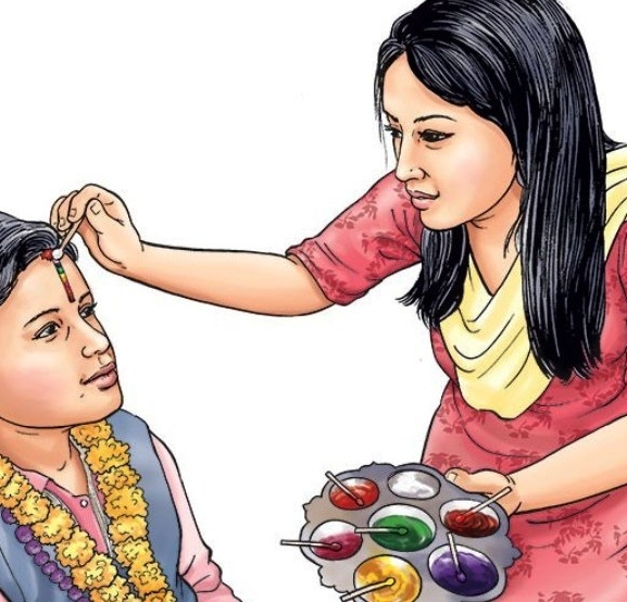 आज भाइटीका, बिहान ११ः३७ बजे उत्तम साइत
