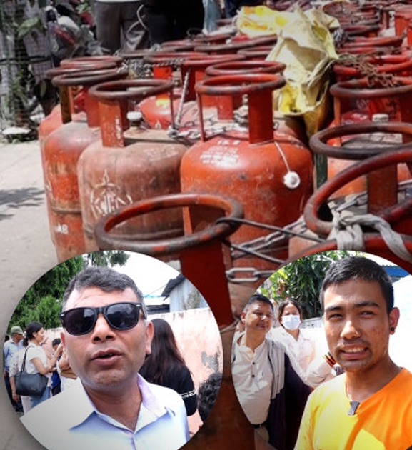 ग्यास नपाएपछि जनताको आक्रोश : ‘मरेकालाई खोजिरहेका छन्, जिउँदोलाई मारिरहेका छन्’