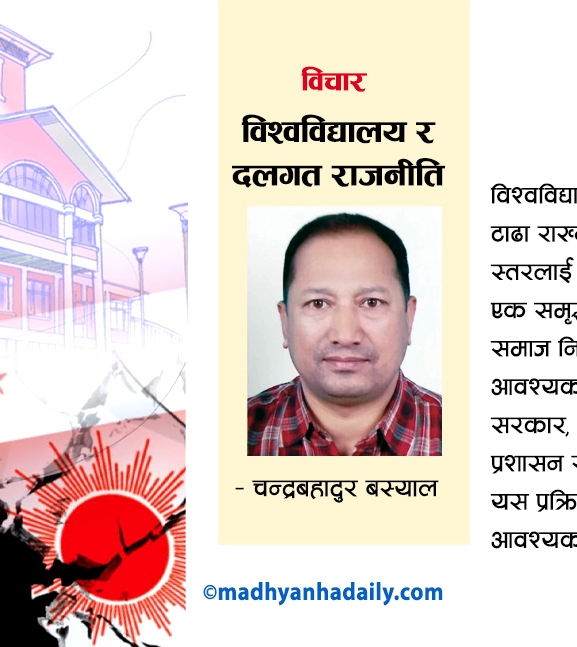 विश्वविद्यालय र दलगत राजनीति