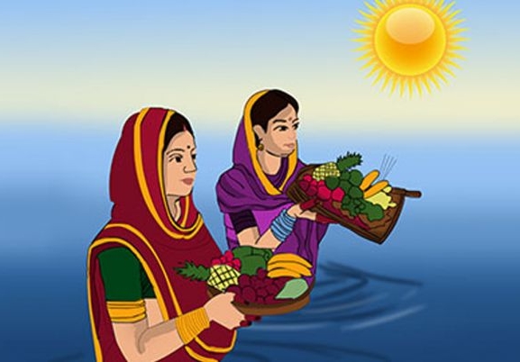 उदाउँदो सूर्यलाई अर्घ्य दिँदै चैती छठपर्व सम्पन्न