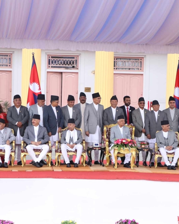 ओलीले गठन गरे २२ सदस्यीय मन्त्रिपरिषद् (सूचीसहित)
