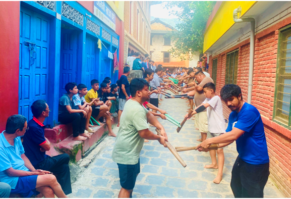 नौ वर्षपछि बागलुङमा ऐतिहासिक हनुमान नाच प्रदर्शन हुँदै
