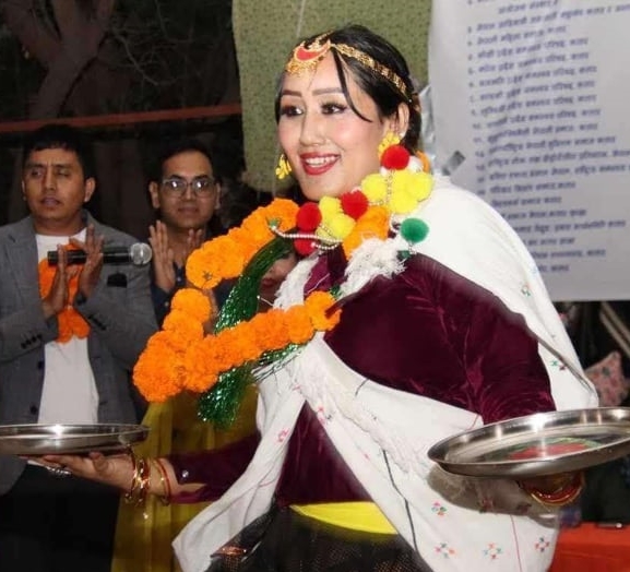 मौलिक थाली नाचलाई कतारमा फैलाउँदै यमुना