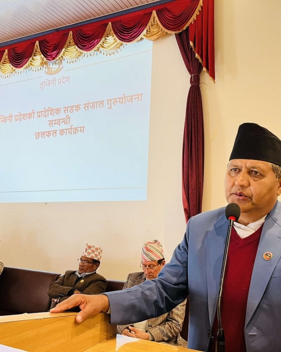 ‘लुम्बिनीमा प्रादेशिक सडक सञ्जाल गुरुयोजना अन्तिम चरणमा’