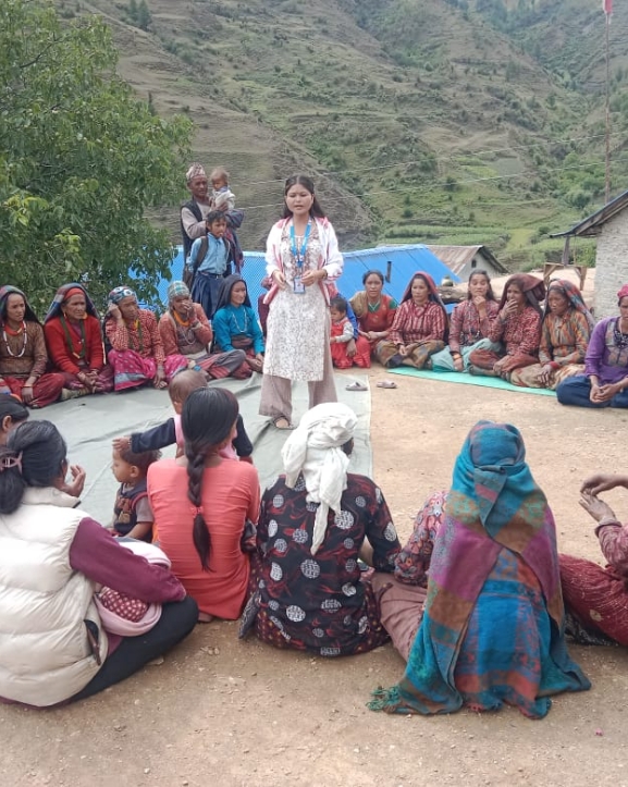बालविवाह न्यूनीकरणका लागि किशोरी रुपान्तरण कक्षा सञ्चालन