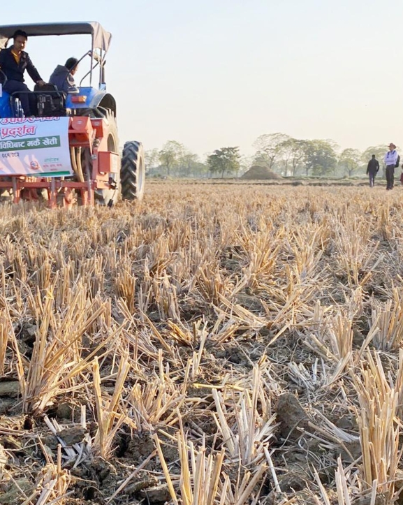 झापामा शून्य खनजोत प्रविधिबाट मकै खेती