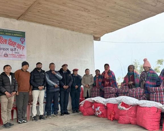टेम्केमैयुङका एकल, दलित तथा श्रमिक महिला सम्मानित